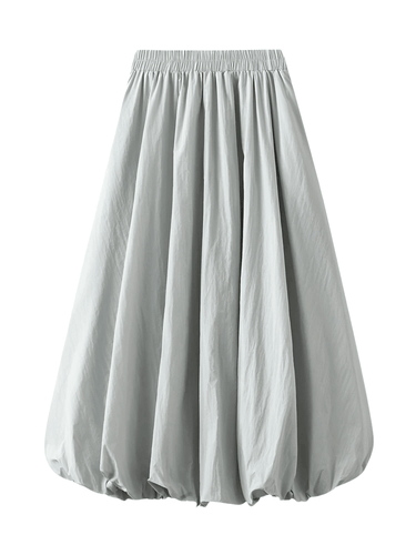 Trendy Fashion Solid Color A-line Skirt Women's Mid-Length High Waist Skirts -, Skirts , Drestiny , Australia, Black, FR, Green, Grey, Khaki, Light Purple, New Zealand, Skirts, United Kingdom, United States, White , Drestiny , www.shopdrestiny.com